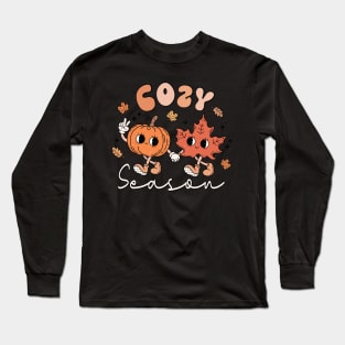 Cozy Season Retro Autumn Long Sleeve T-Shirt